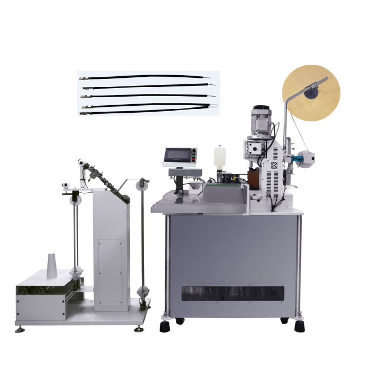 FULLY AUTOMATIC ONE-END CRIMPING & ONE-END TINNING MACHINE (HIGH-CONFIGURATION VERSION)HY3-AC331