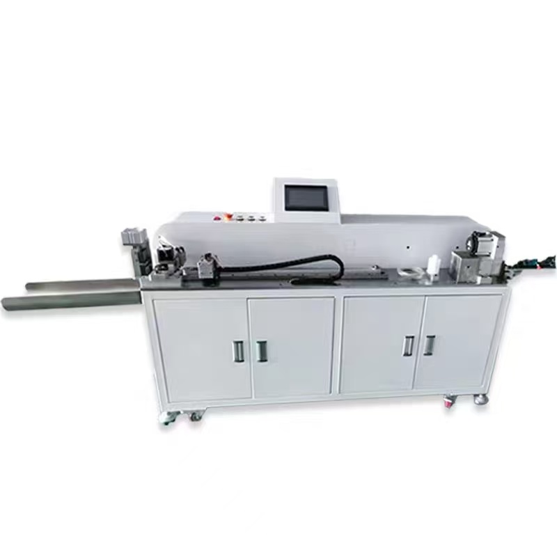 Automatic Wire Cutting, Stripping, Bending & Tin Dipping Machine   HY7-A819