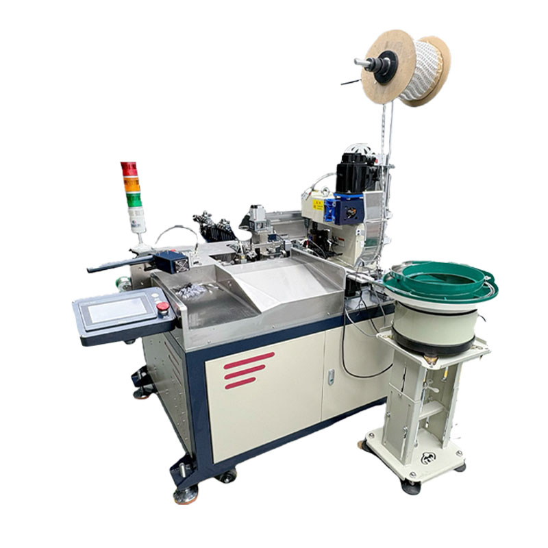 Full-Servo Terminal Crimping, Sheath Inserting & Tin Dipping Machine
