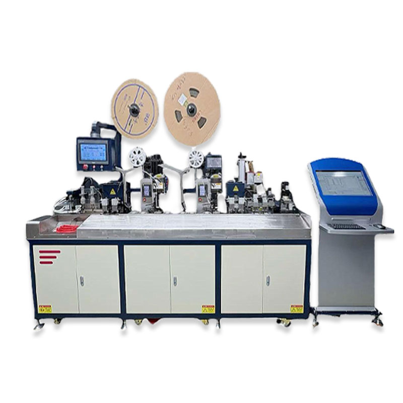 Full-auto U-shape Double Crimp Double Marker Tube Inserting Machine