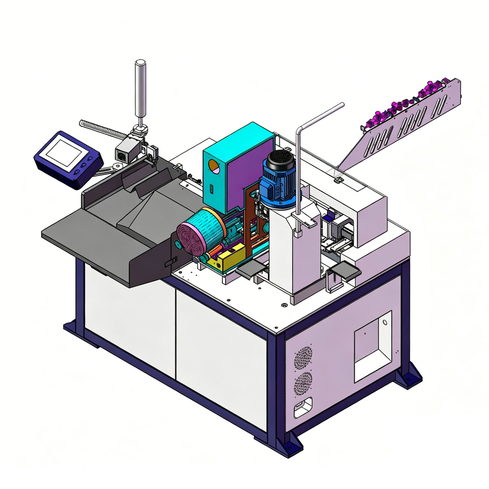 Full Servo Single-Head Waterproof Plug Crimping Machine